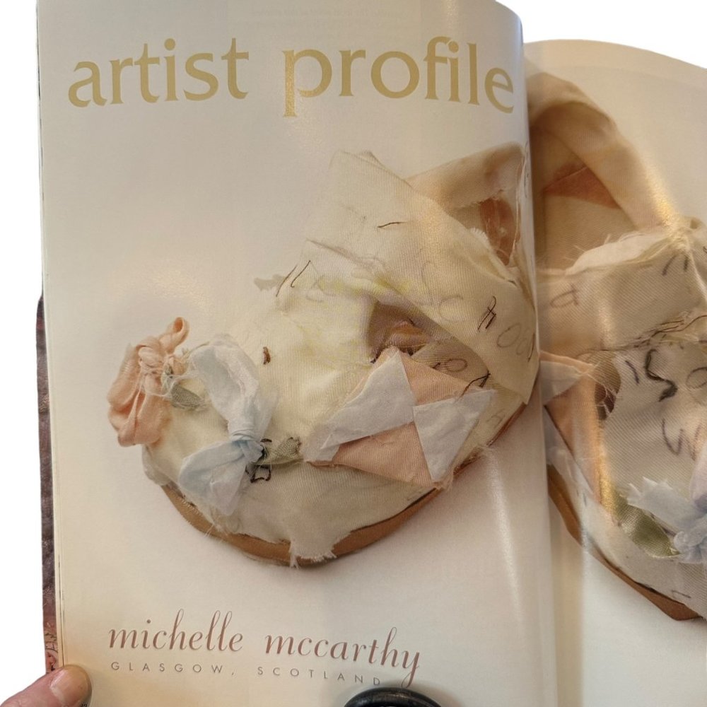 Cloth Paper Scissor Collage Mixed Media Artistic Discovery 3 Magazine Set Craft - Picture 12 of 16